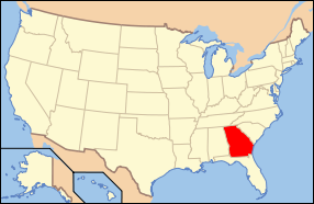 Georgia State Map
