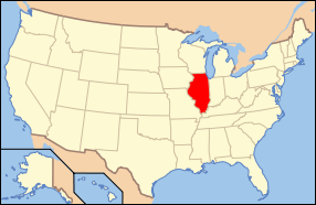 Illinois State Map
