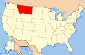Montana State Map