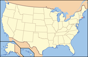 Rhode Island State Map
