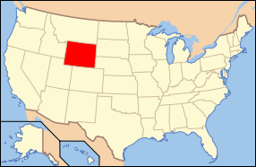 Wyoming State Map
